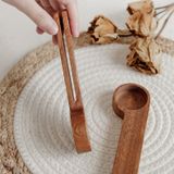 Thìa gỗ đa năng BAMBOO HOME kẹp miệng túi thực phẩm dùng trong nhà hàng khách sạn gia đình thân thiện môi trường