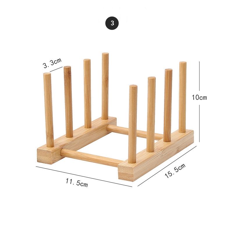 Lót nồi 2 lớp tre xuất Hàn Quốc - dế lót chống nóng, bóng, trượt - Bamboo Home