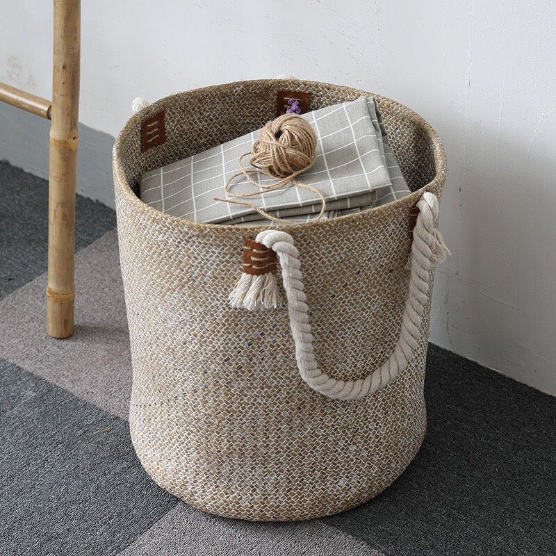 Giỏ mây tre cói đựng đồ - Giỏ mây tre - The bamboo