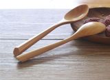 Thìa dĩa gỗ cafe màu tự nhiên BAMBOO HOME dùng trong nhà hàng khách sạn gia đình thân thiện môi trường phong cách Nhật