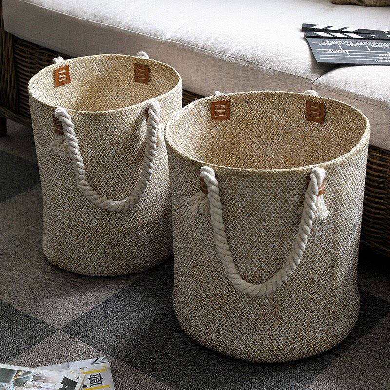 Giỏ mây tre cói đựng đồ - Giỏ mây tre - The bamboo