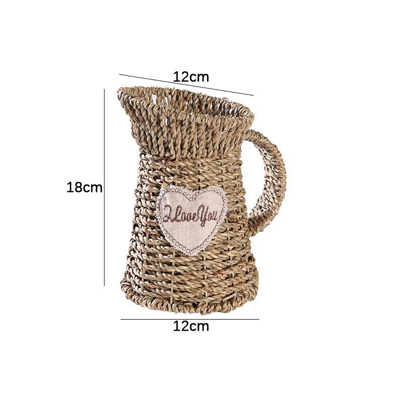 Giỏ cói decor - Giỏ mây tre – The bamboo