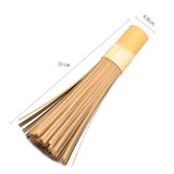 Chổi cọ nồi cọ chảo BAMBOO HOME cán gỗ chổi tre cọ chảo thân thiện môi trường