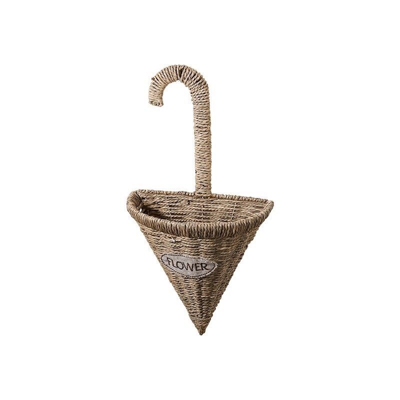 Giỏ cói hình chiếc ô - Giỏ mây tre – The bamboo