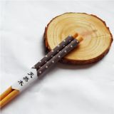 Đũa gỗ hoa văn phong cách Nhật Bản BAMBOO HOME an toàn vệ sinh, sử dụng cho gia đình, nhà hàng, khách sạn, thận thiện MT