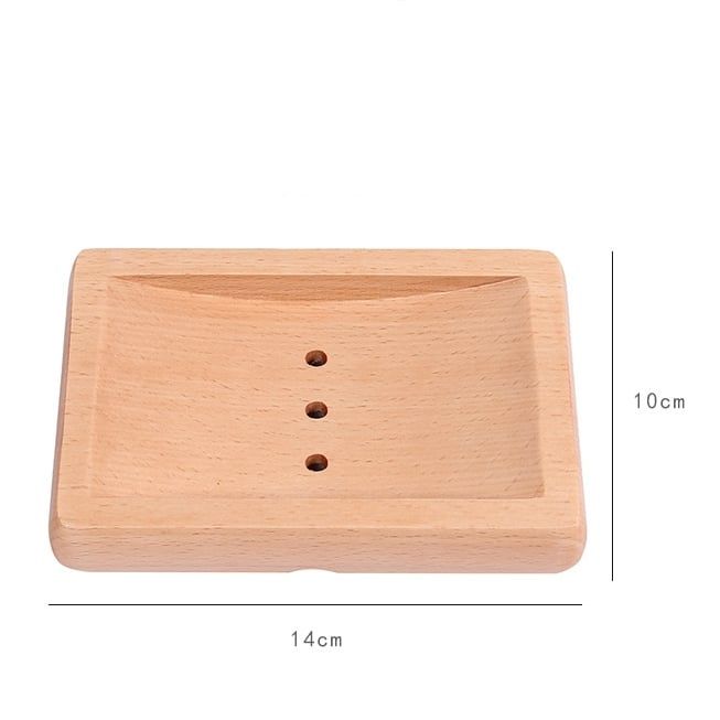 Khay đựng xà bông gỗ - The bamboo - Miếng lót đựng xà bông