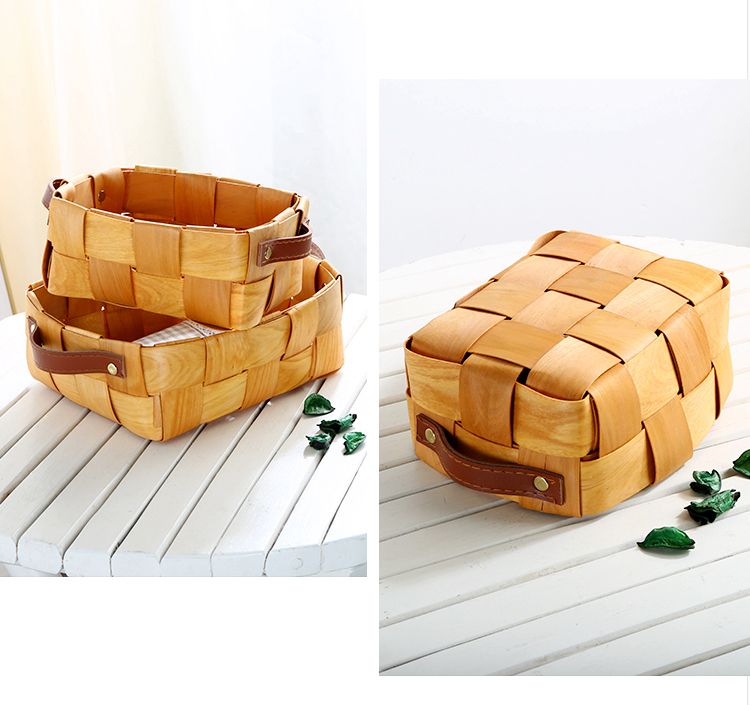 Khay trang trí decor mây tre - Mây tre đan - Bamboo Home