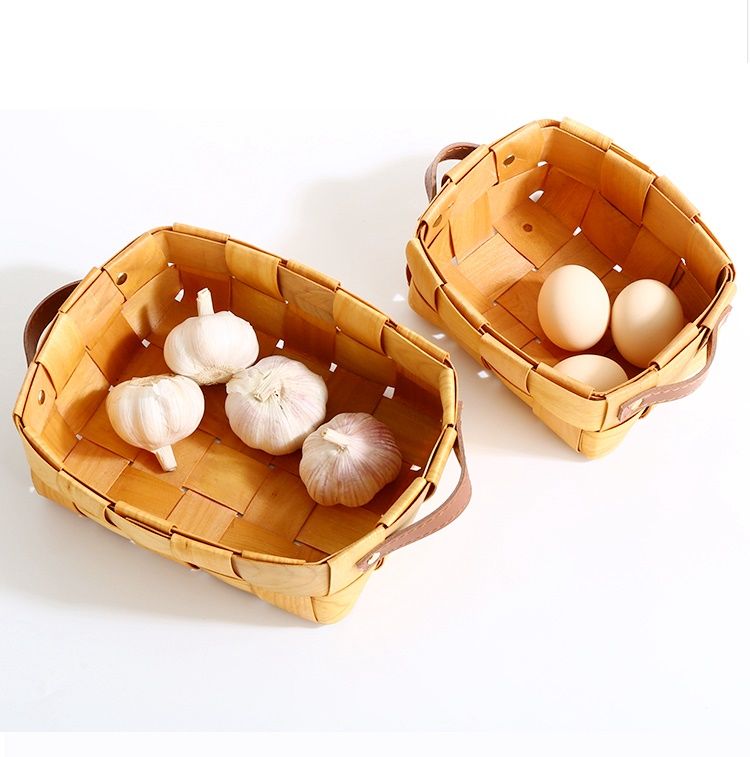 Giỏ nhỏ trang trí decor - mây tre đan - Bamboo Home