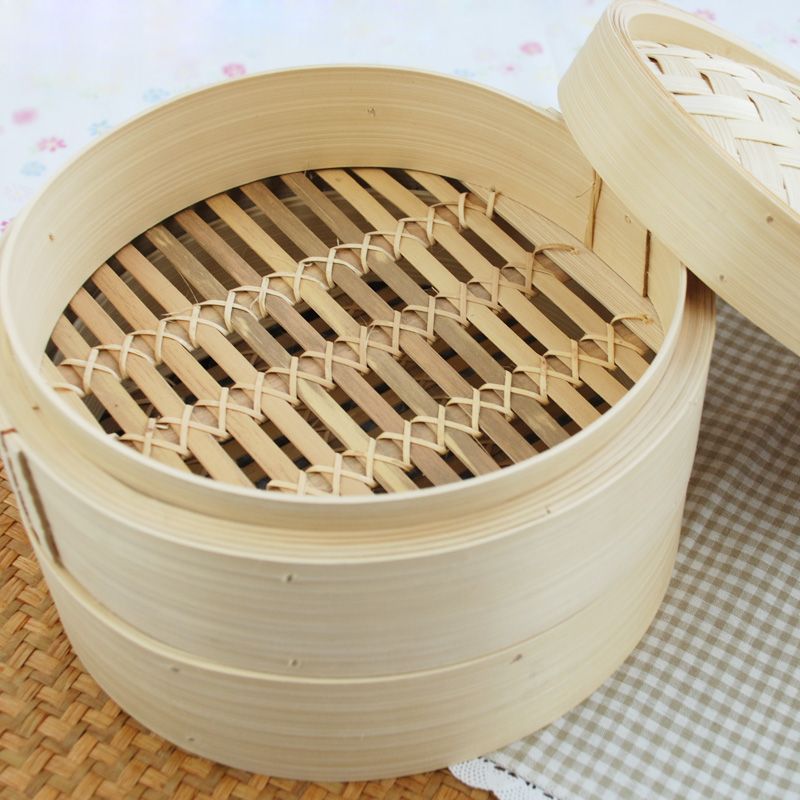 Xửng hấp tre đan - Xửng hấp mây tre - The bamboo