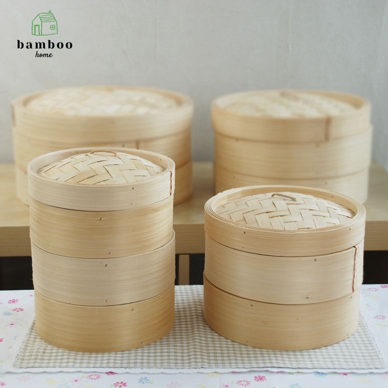 Xửng hấp tre đan - Xửng hấp mây tre - The bamboo