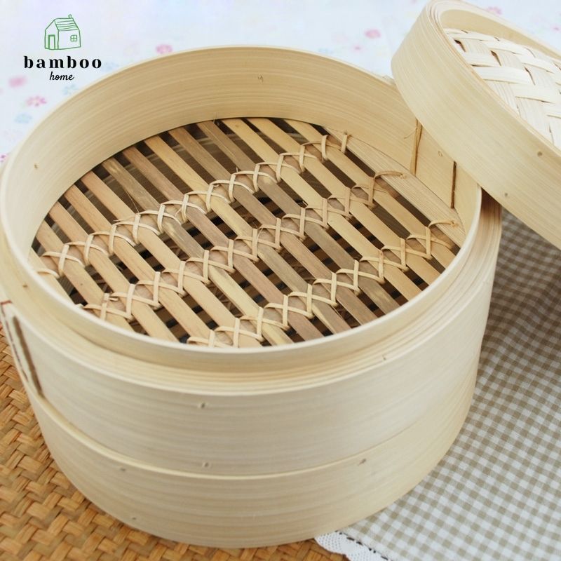 Xửng hấp tre đan - Xửng hấp mây tre - The bamboo