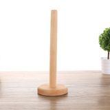 Giá đỡ cuộn giấy BAMBOO HOME hình tròn bằng gỗ đa năng