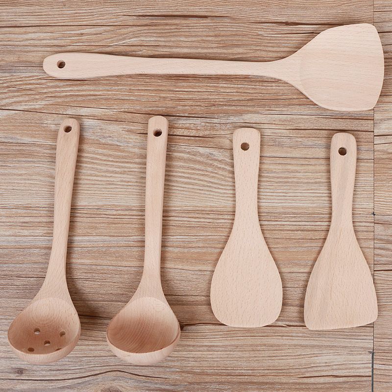 Muôi gỗ xới cơm - Muôi gỗ decor - The bamboo