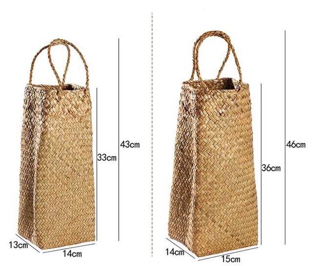 Giỏ cói đựng rượu - Giỏ mây tre – The bamboo