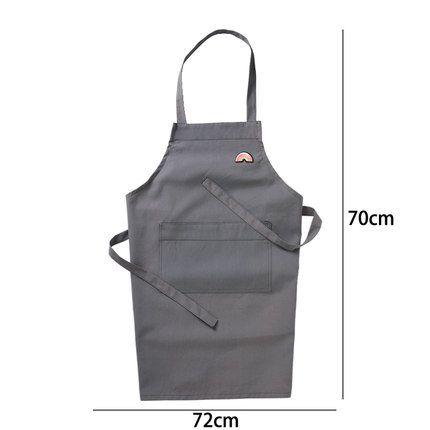 Tạp dề xanh in hình quả táo - Tạp dề chống thấm nước - The bamboo