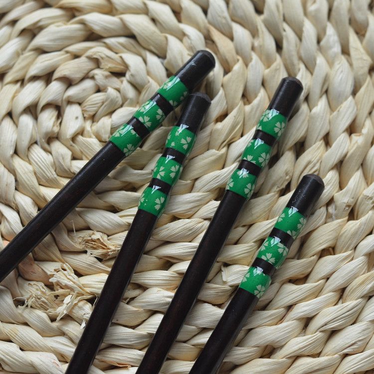 Đũa gỗ hoa văn - Đũa gỗ phong cách Nhật Bản - The bamboo