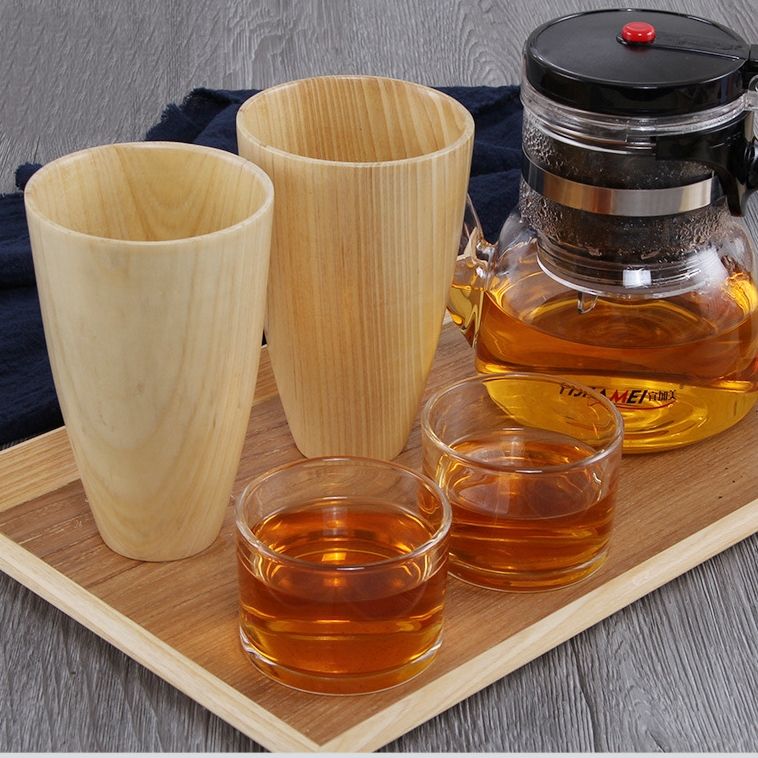 Cốc uống nước, uống trà bằng gỗ - Cốc sáng tạo - The bamboo