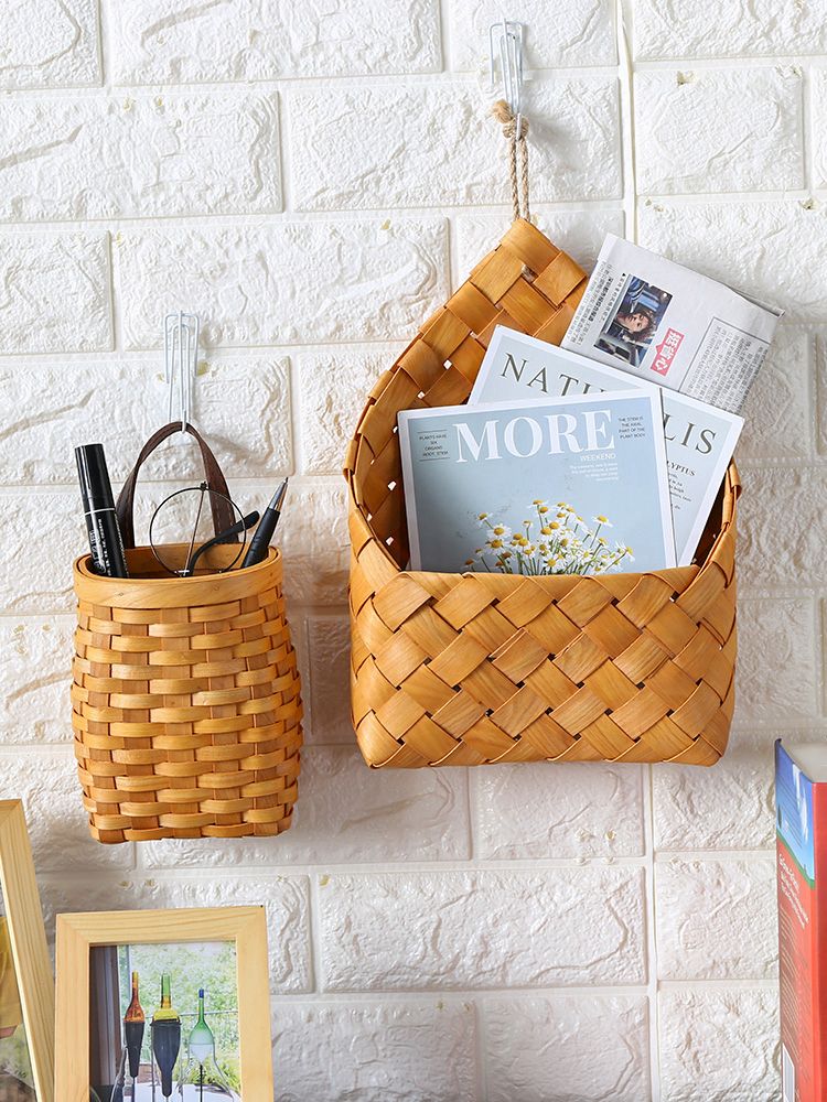 Các loại giỏ gỗ decor - Giỏ mây tre - Bamboo Home