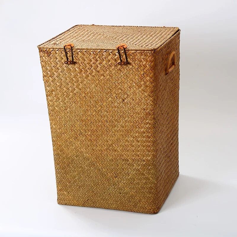 Giỏ đựng quần áo cói - Giỏ mây tre – The bamboo