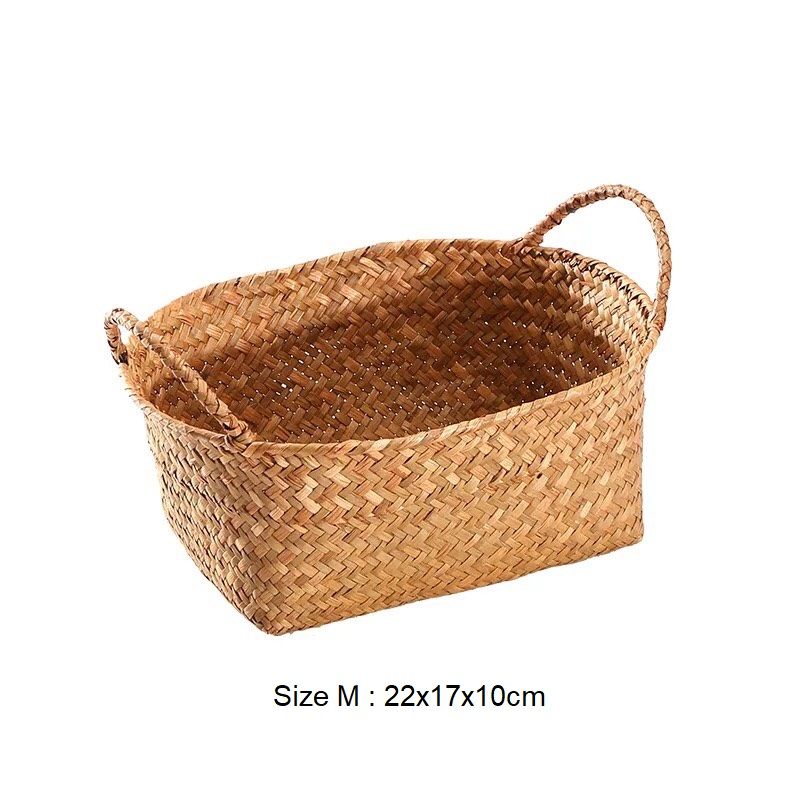 Giỏ cói decor - Giỏ mây tre – The bamboo