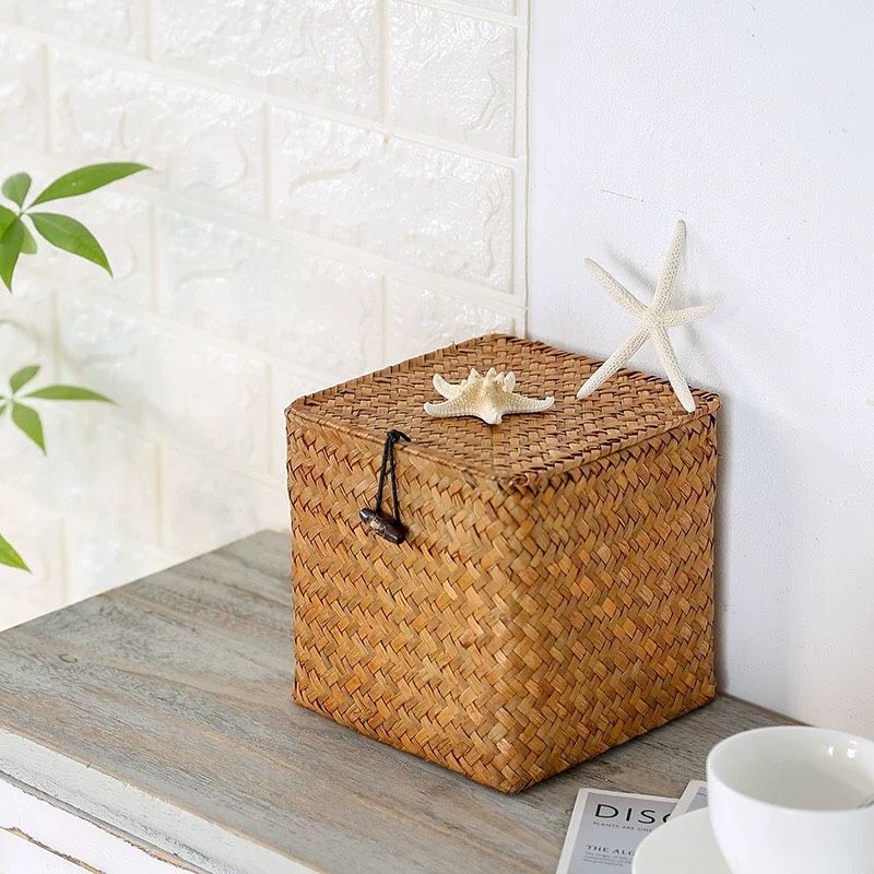 Hộp cói - Giỏ mây tre – The bamboo