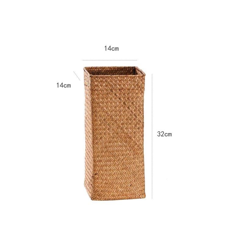 Giỏ cói cắm hoa - Giỏ mây tre – The bamboo