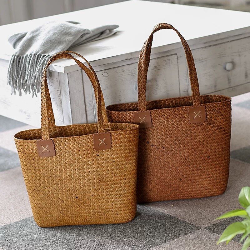 Túi cói - Giỏ mây tre – The bamboo