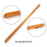 Đón gót giày bằng gỗ BAMBOOO ECO cây xỏ giày mọi tư thế, có dây treo tiện lợi