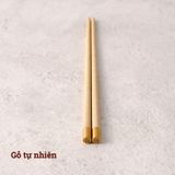 Đũa gỗ Hương bọc đồng phong cách Nhật Bản BAMBOO HOME an toàn vệ sinh, sử dụng cho gia đình, nhà hàng, khách sạn