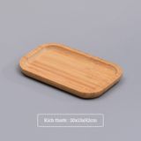 Khay tre ép cách nhiệt chất lượng cao BAMBOO HOME đựng bộ ấm trà, để hoa quả đồ ăn ở phòng khách phòng bếp bàn làm việc