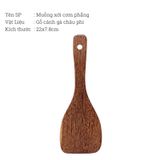 Muỗng gỗ tre BAMBOO HOME thìa xào nấu chống dính chịu nhiệt tiện lợi nhiều kích thước sản dùng trong nhà bếp nhà hàng