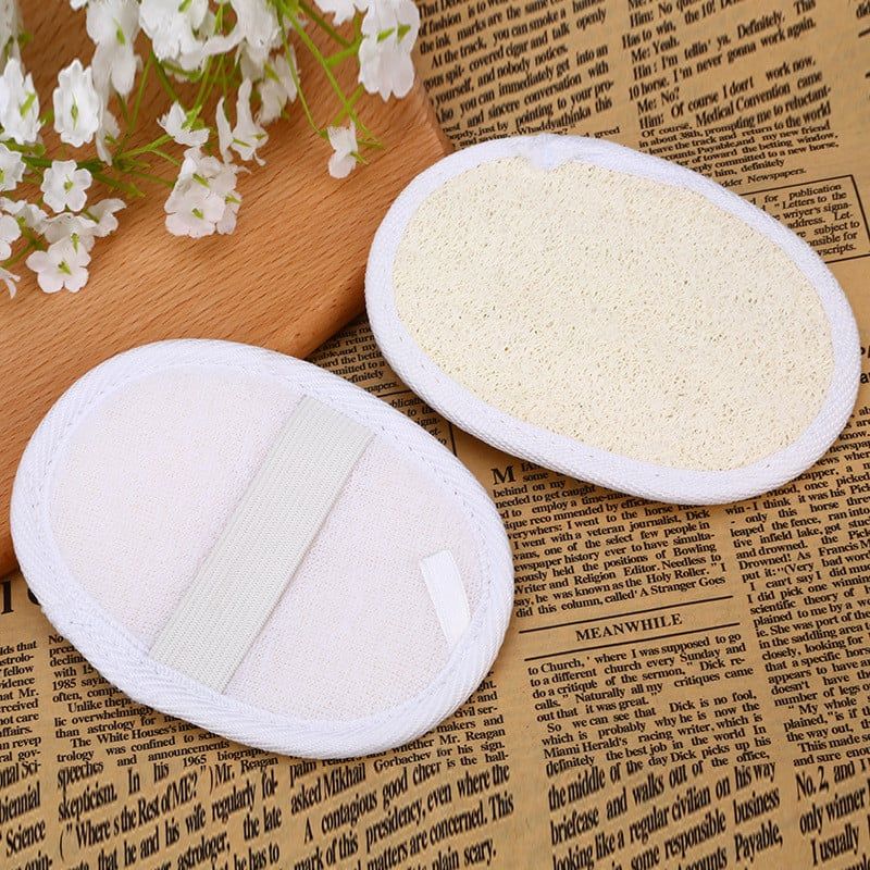 Bông tắm xơ mướp BAMBOOO ECO tự nhiên, tẩy da chết, massage linh hoạt