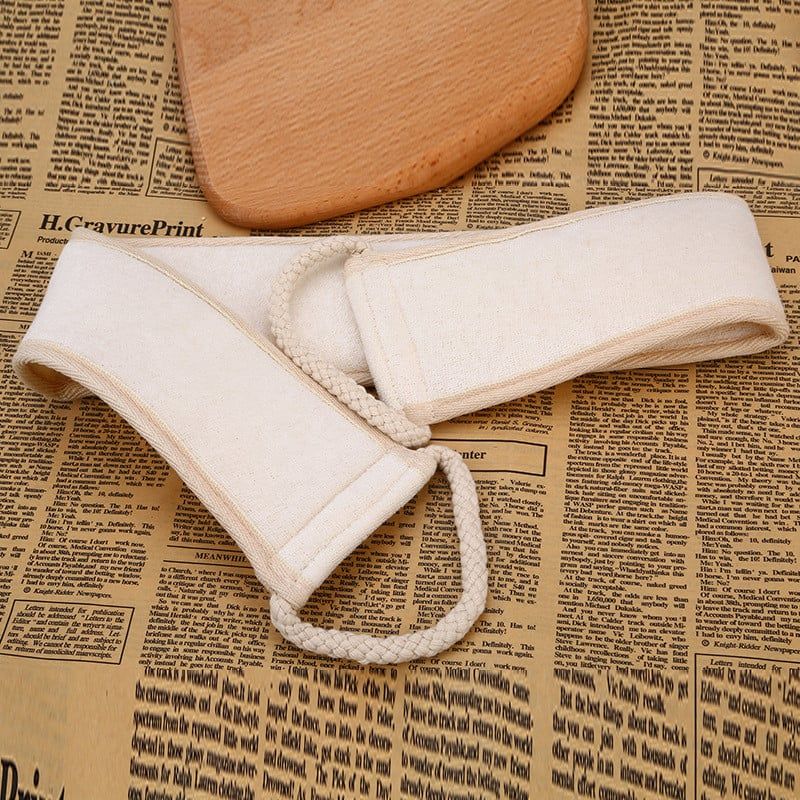 Bông tắm xơ mướp BAMBOOO ECO tự nhiên, tẩy da chết, massage linh hoạt