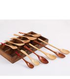 Muỗng thìa gỗ tre BAMBOO HOME chống dính chịu nhiệt tốt phong cách nhẹ nhàng thân thiện dùng cho gia đình , khách sạn