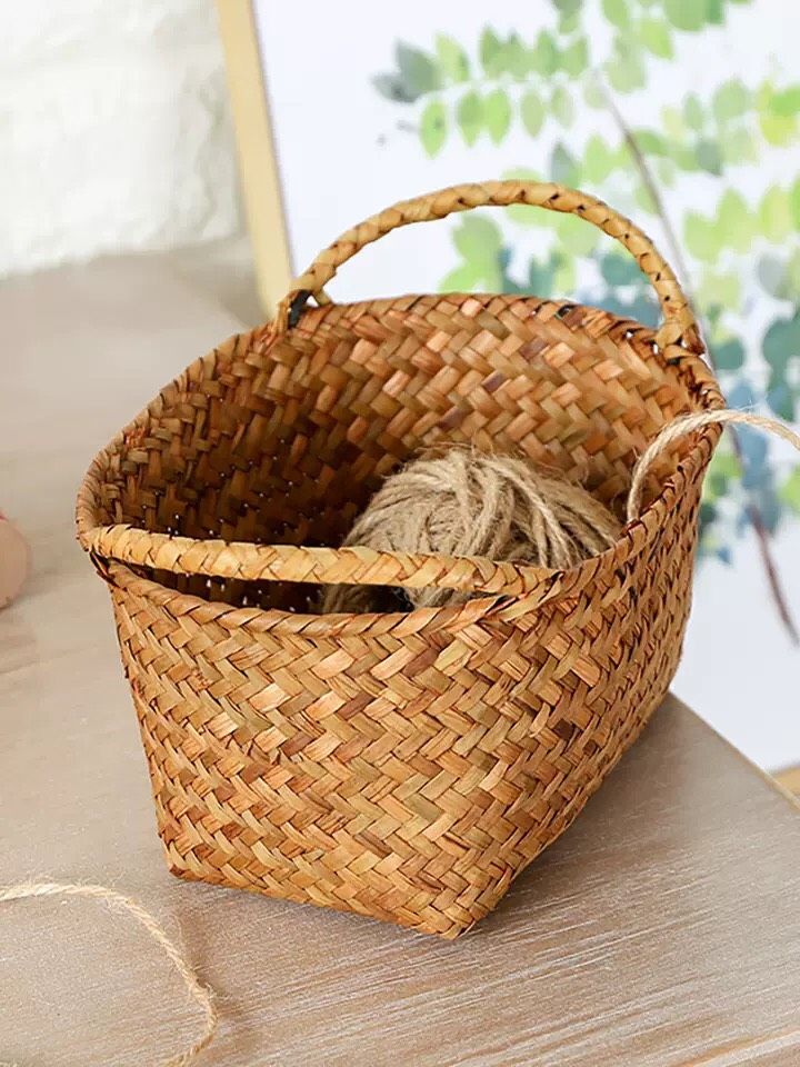 Giỏ cói decor - Giỏ mây tre – The bamboo