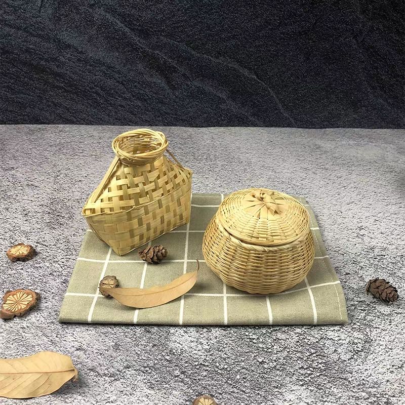 Hộp mây tre đan đựng đồ - The bamboo
