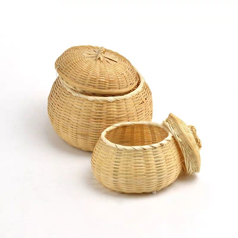 Hộp mây tre đan đựng đồ - The bamboo