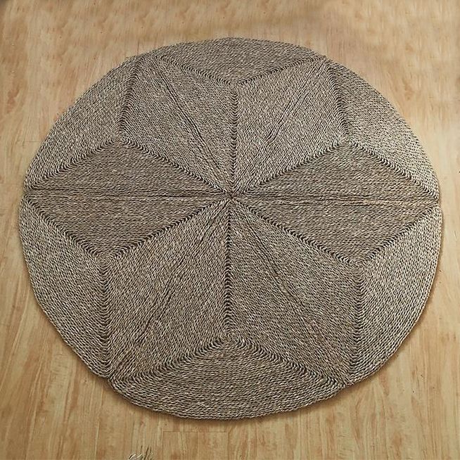 Thảm đan thủ công chất liệu cói - Trang trí nhà cửa phòng khách - The bamboo