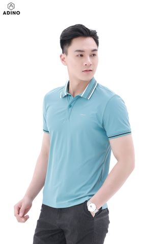 Áo Polo nam màu xanh biển