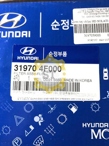 Bơm tay cả lọc Hyundai Poter 2 319704F000