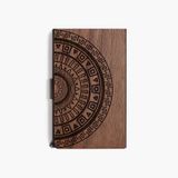 hộp đựng namecard gỗ Walnut