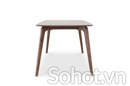 BÀN VINCENT GỖ WALNUT 1m8