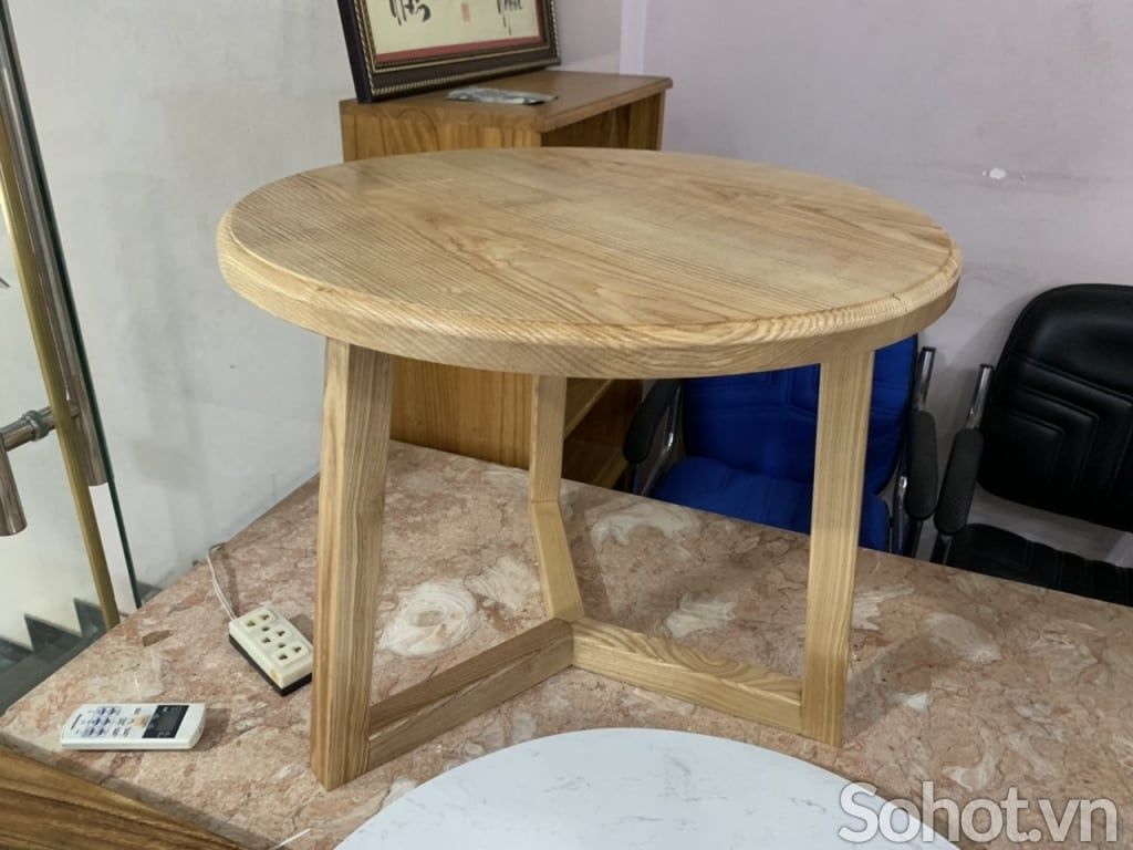 Bàn trà sofa gỗ Ash