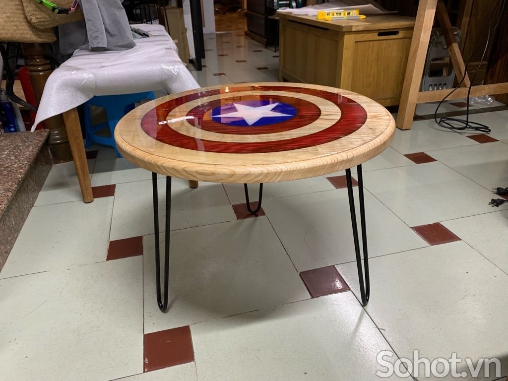 Bàn Trà Sofa Captain America