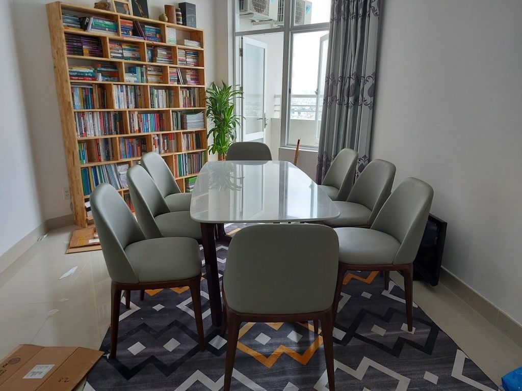 Bộ bàn Concorde và 8 ghế Grace