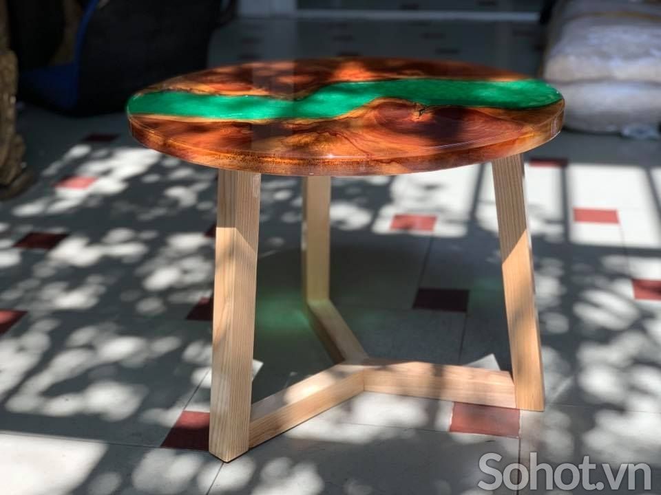 Bàn trà tròn Epoxy 603