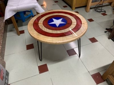Bàn Trà Sofa Captain America