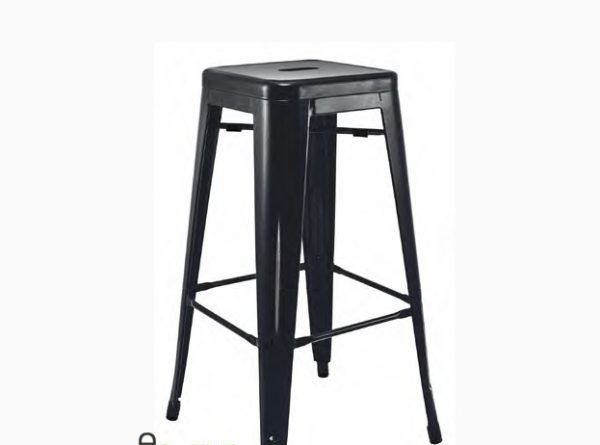 HY16 - Ghế sắt sơn tĩnh điện chân cao không tựa lưng