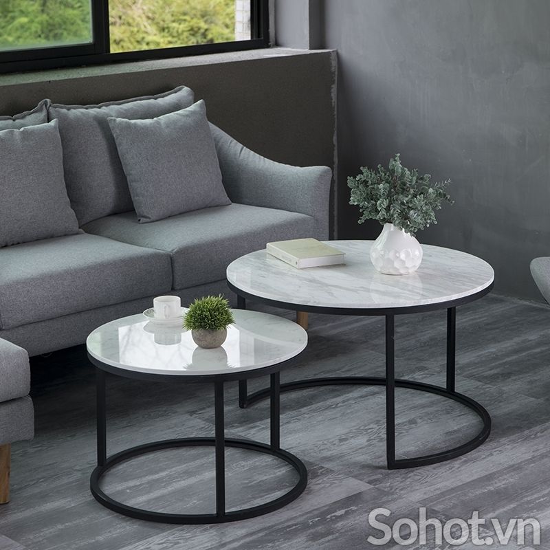 Bộ Bàn Trà Bonny Chân Sắt