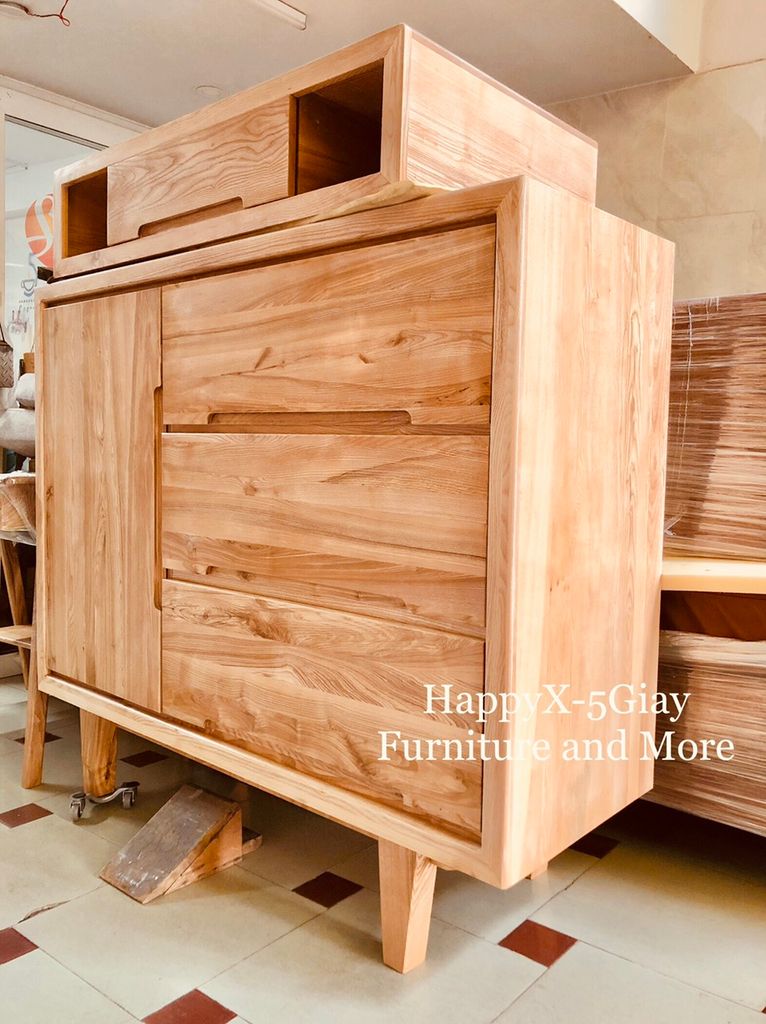 Tủ gỗ sồi size 1m4